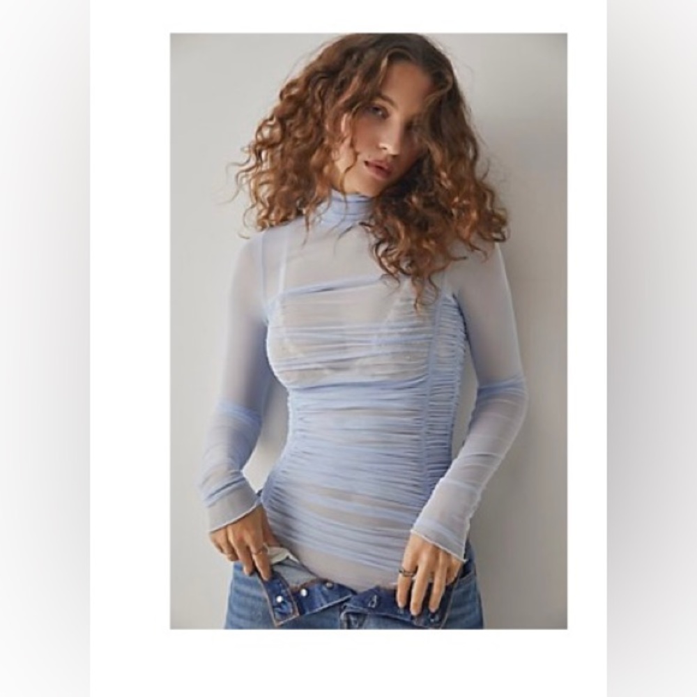 NWT Under it All Bodysuit on icy blue